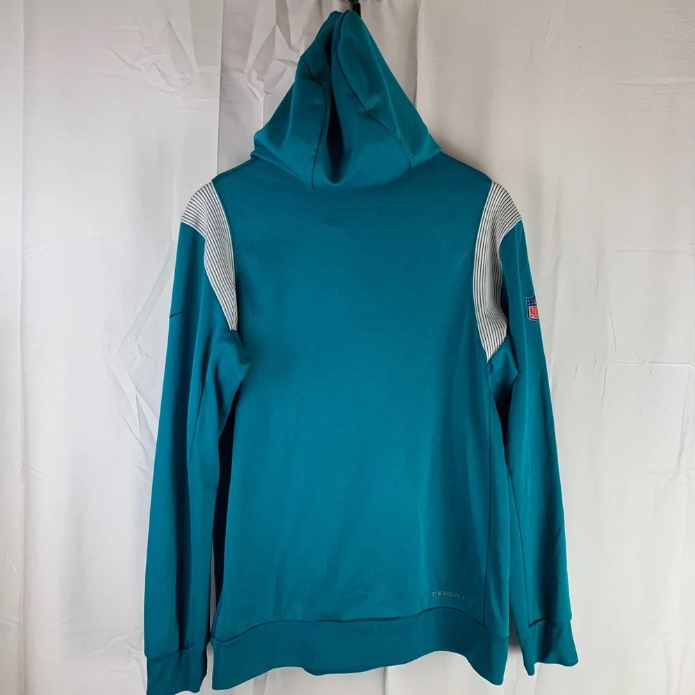 Nike Jacksonville Jaguars Hoodie‎ Mens Med Teal NFL Therma-FIT On-Field Pullover